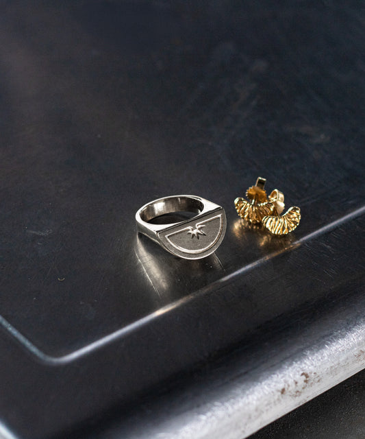 Skin me like a mandarin piece - earstuds