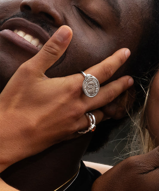 Taste me - sticker/coin ring