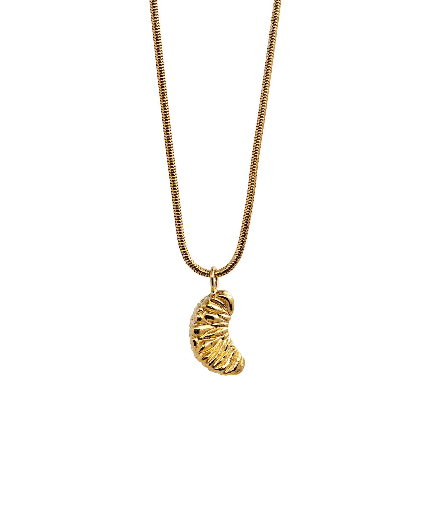 Skin me like a mandarin piece - necklace large version