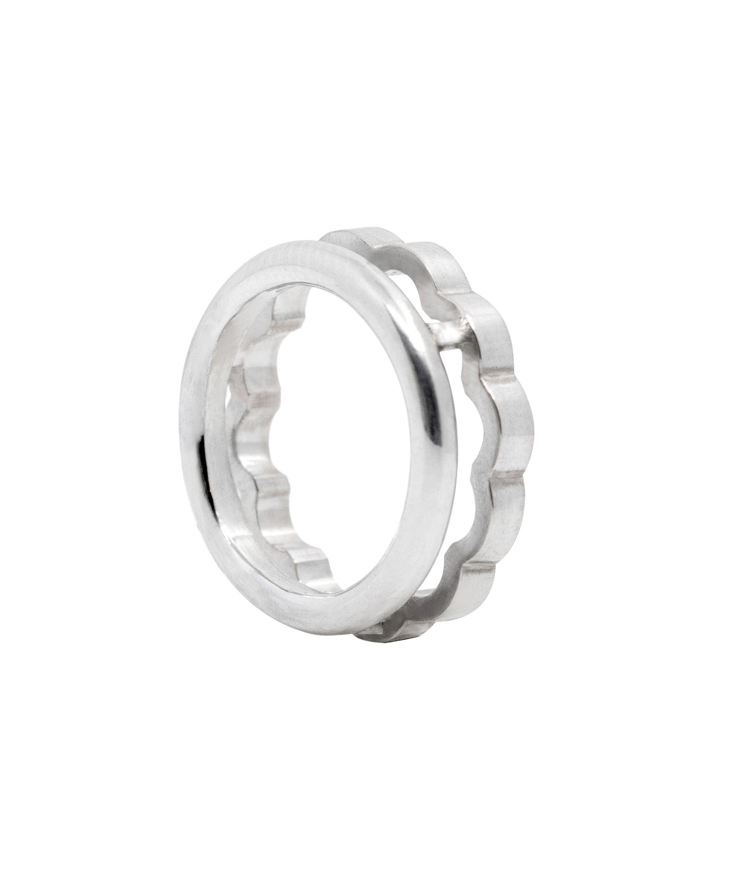 Look on the inside - double ring