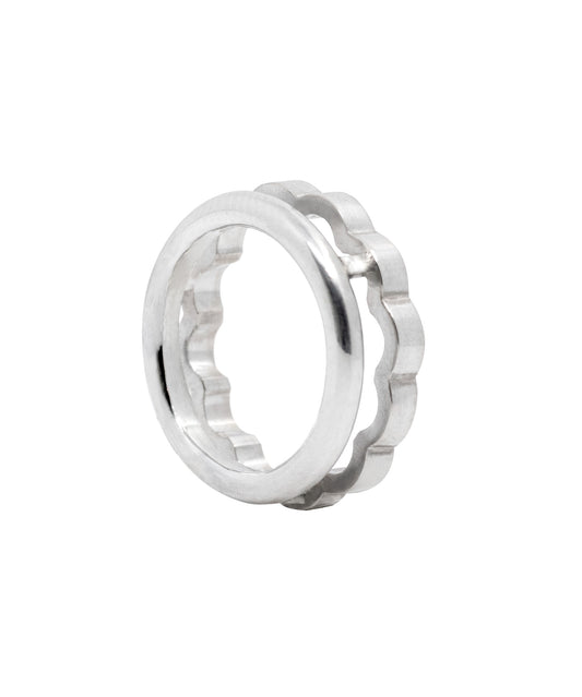Look on the inside - double ring