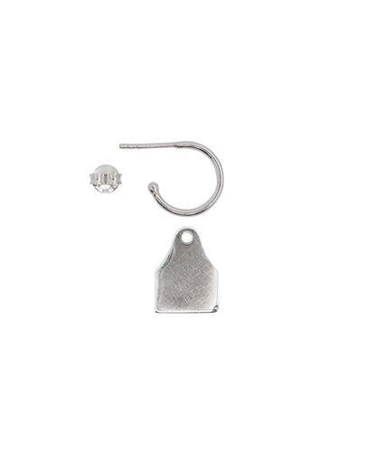 Cow ear tag - single earhoop