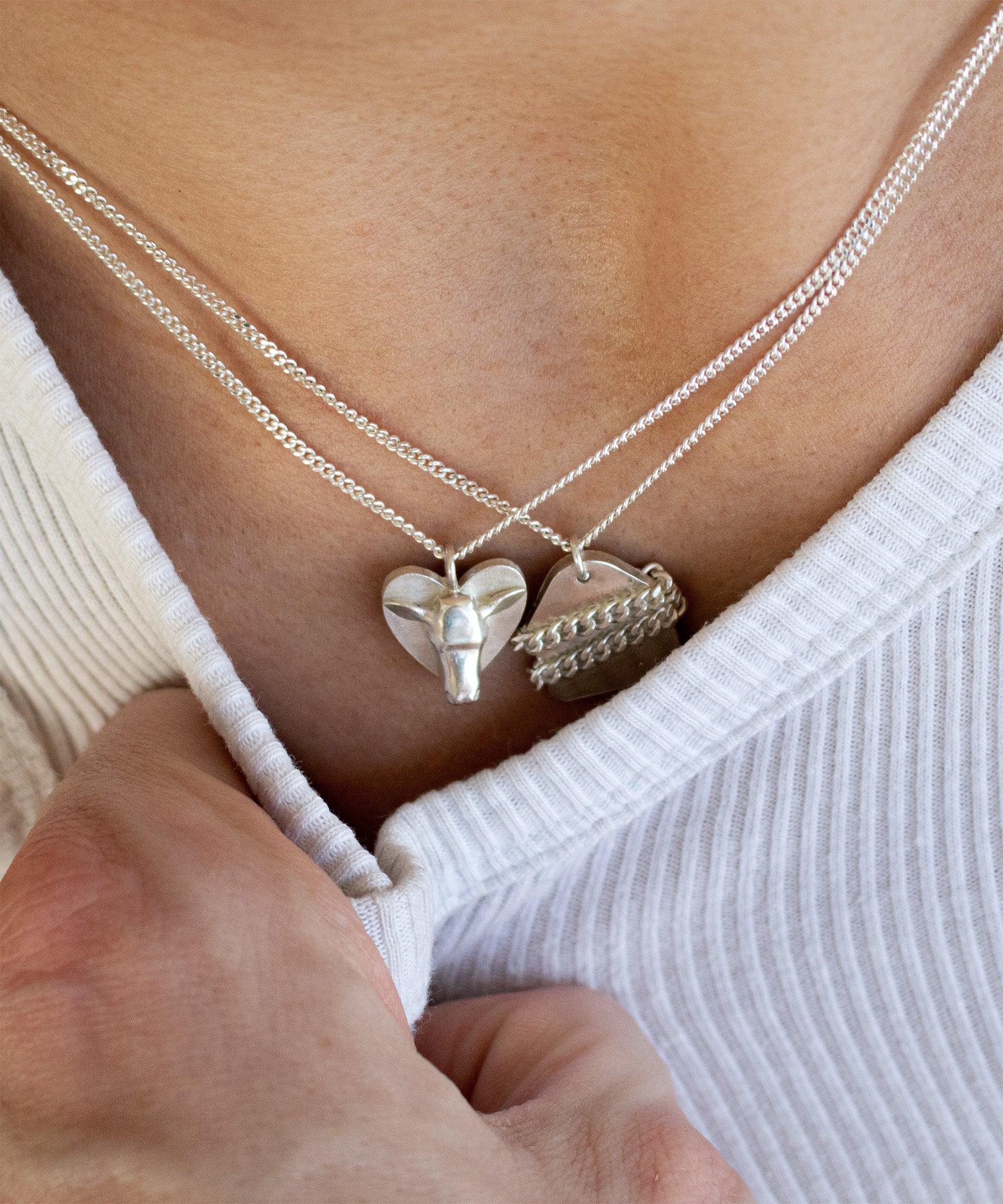 Chained & claimed - necklace – Ark & Siel