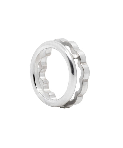 Look on the inside - double ring